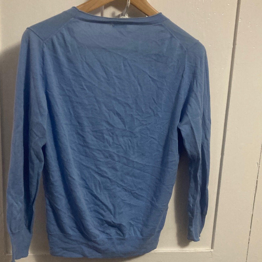 J. Crew Light Blue Cardigan Sweater - Picture 6 of 7